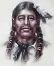 Timpanogos Chief Black Hawk forensic reconstruction by artist CArol Pettit Harding