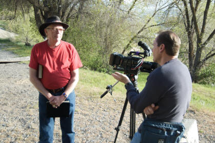 Phillip B Gottfredson with filmmaker James Fortier